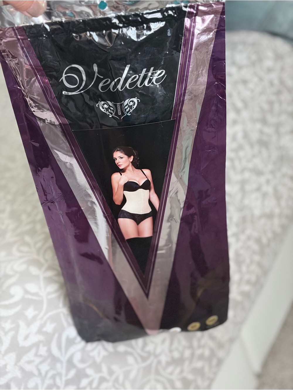 Shapewear Waist Trainer Size 42 Beige Latex Talla Colombian Faja